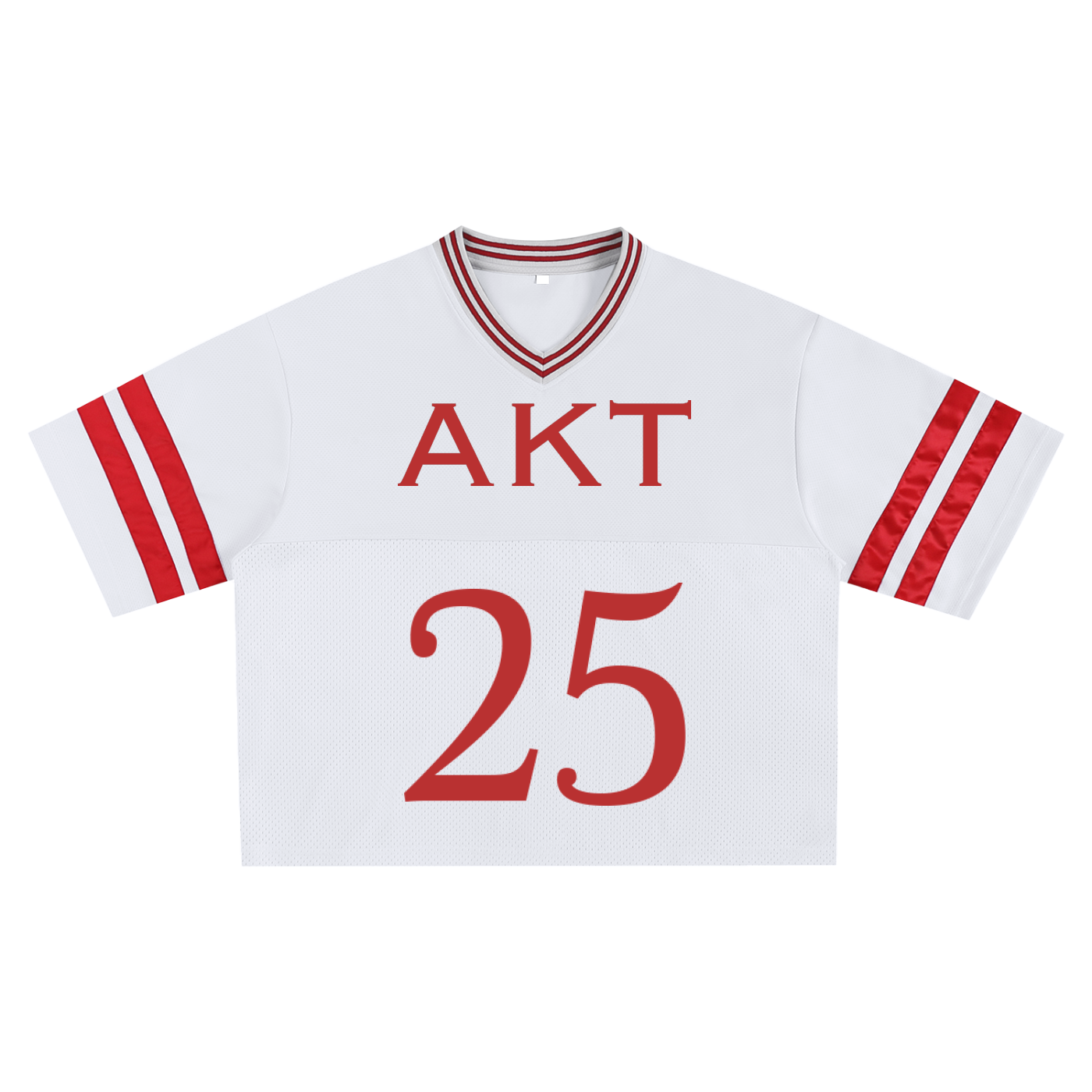 AKT Jersey White n Red