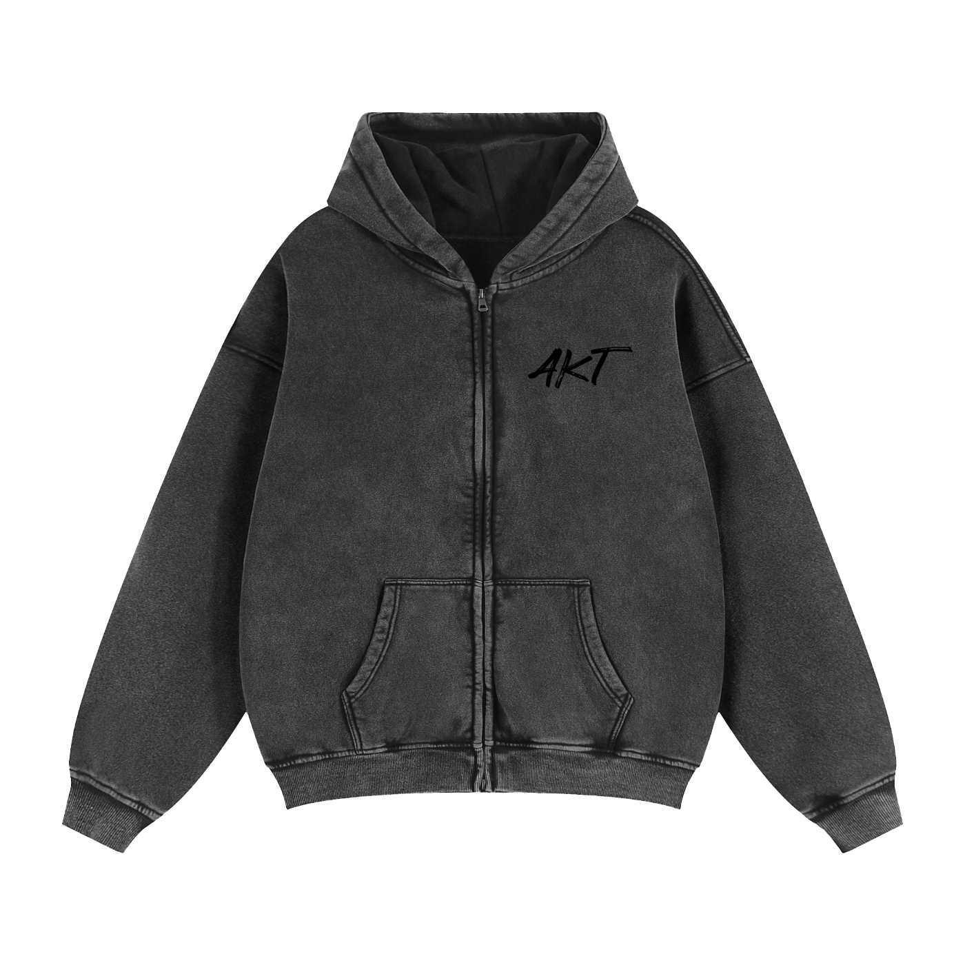 AKT Zip-Through Hoodie