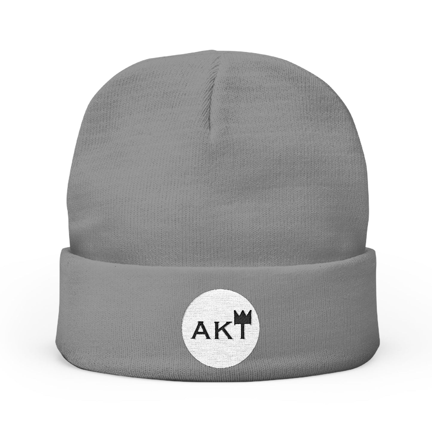 AKT Embroidered Knit Beanie