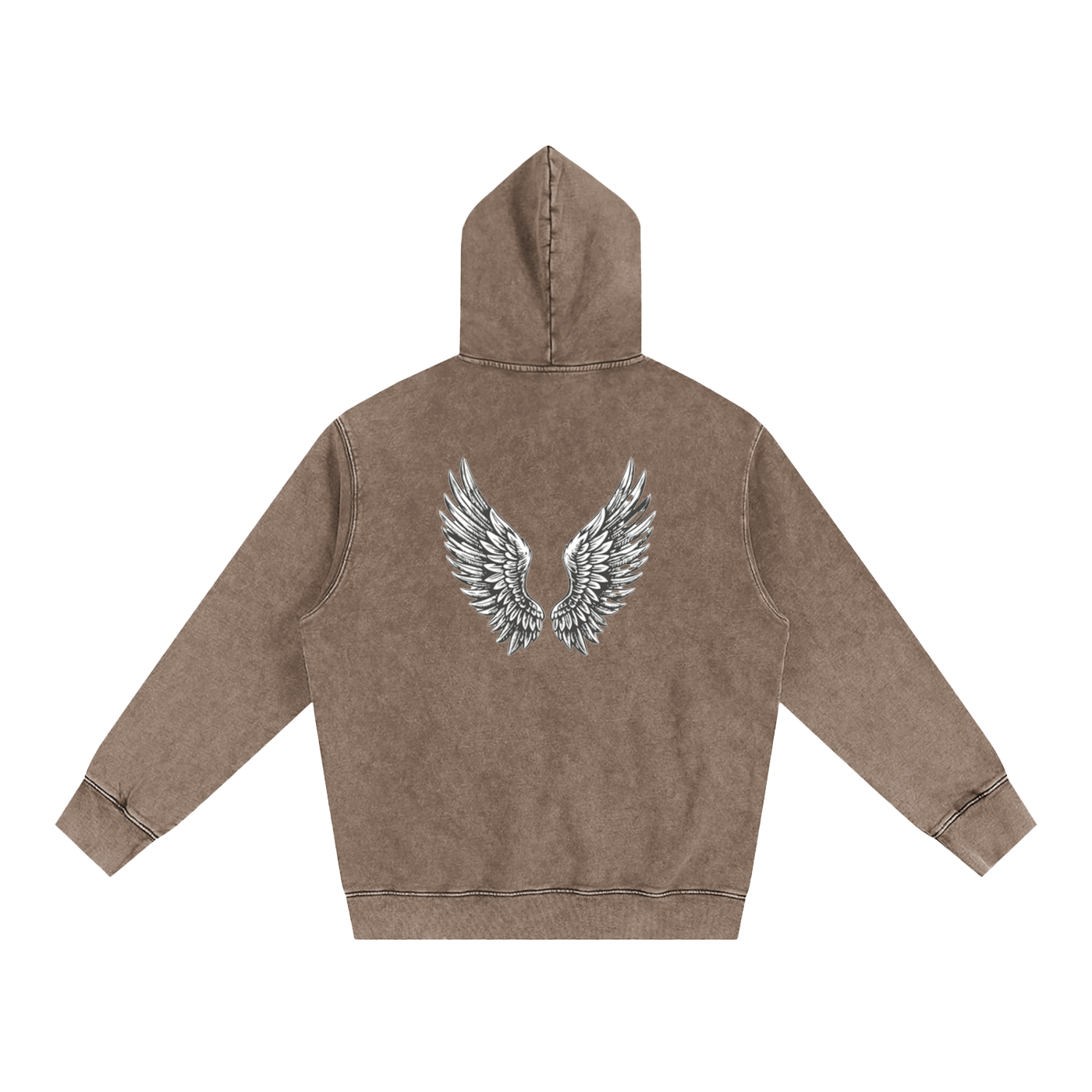 AKT Snow Washed Cotton Hoodie