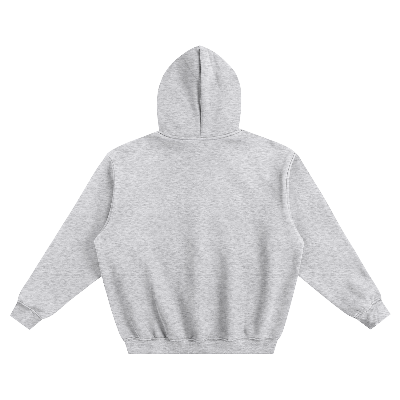 Fleeced Boxy Graphic Hoodie