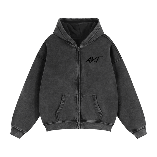 AKT Zip-Through Hoodie