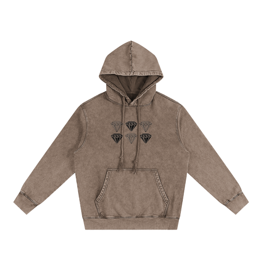 AKT Snow Washed Cotton Hoodie