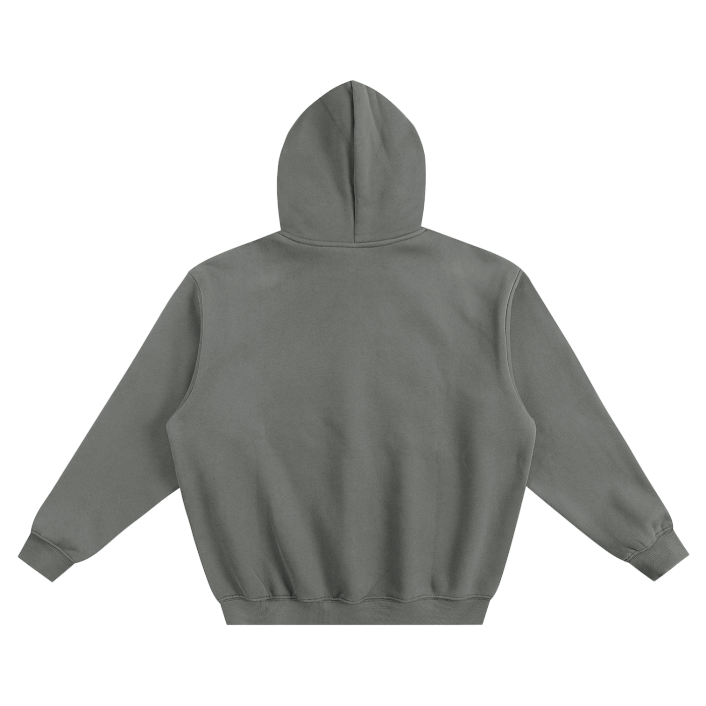 Fleeced Boxy Graphic Hoodie